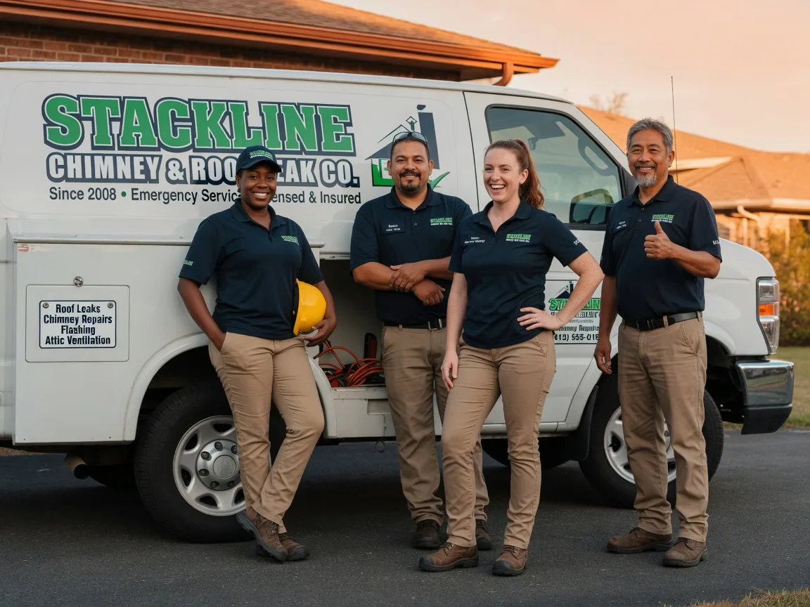 Chimney flashing repair company in Queen City, MO